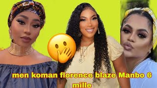 florence fe Gaëlle sèl pran manbo 6 mille homme nan piyej yo fel vinn chante mizik florence la wont🥺 [upl. by Leahey840]