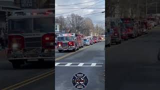 Chester New Years Day Fire Truck Parade [upl. by Esiahc]