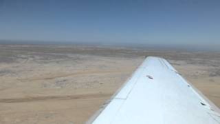 Takeoff from Lüderitz in an Air Namibia ERJ135 [upl. by Sumner743]