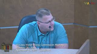 Wausau Water Works Commission Meeting  11424 [upl. by Malti]