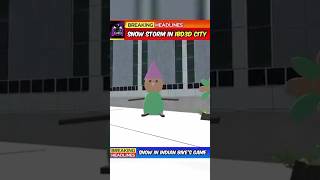 snowfall ki barish indian bikes driving 3d shortvideo indianbikesdriving3dstory gaming [upl. by Essirehs]