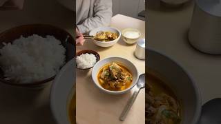 an ugly delicious spicy miso seafood soondubu 🦪☆♪ w mentaiko and clam shortsvideo shorts [upl. by Sharla96]