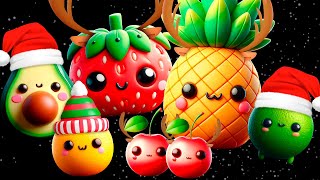 Baby Fruit Dancing with Happy Christmas Music Mix [upl. by Lali]