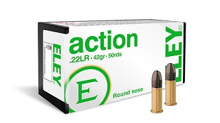 ELEY Action 42 gr 22LR Made in England [upl. by Aissatsana]