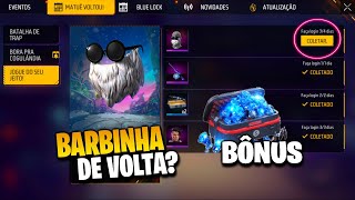 CORRE BARBA DO VELHO DE VOLTA SKIN GRÁTIS NATAL E BÔNUS DE DIAMANTES  NOVIDADES FREE FIRE [upl. by Weisbart]