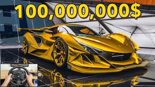 0 Vs 100000000 Car in Forza Horizon 5  Steering Wheels Gameplay [upl. by Files]