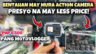 BILIHAN NG GO PRO PARA SA MOTOVLOGGERS AT CAMERA VLOGGING [upl. by Namien]