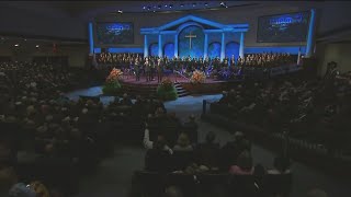 Dr Charles Stanleys life honored at legacy celebration service [upl. by Aicilf162]