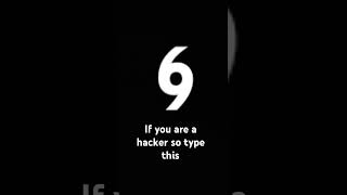 Only hackers can type this [upl. by Nosnah]