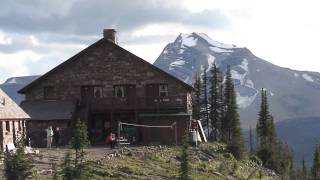 Granite Park Chalet viewed in HD in Glacier National Park Montana USA [upl. by Lanam]