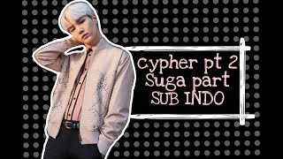 BTS CYPHER PT 2 SUGAS PART SUB INDO [upl. by Nerte]