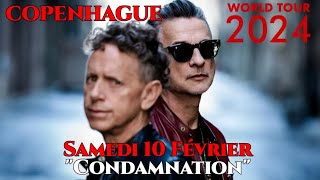 Depeche Mode  Condamnation Live Copenhagen February 10 2024 [upl. by Ecinom]