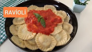 İtalyan Mantısı RAVİOLİ Tarifi 👌 Ravioli Nasıl Yapılır İtalyan Mantısı Tarifi Mantı Tarifi [upl. by Eittik]