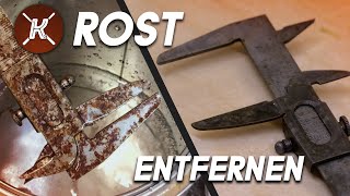 Rost mit Essig entfernen  So gehts [upl. by Vergil]