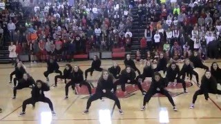 Vista Ridge Star Steppers Pep Rally 111414 Mercy [upl. by Alleuqcaj]