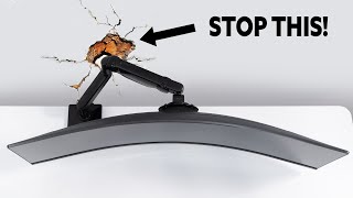 DO NOT Buy A Monitor Arm Until You’ve Watched This Video [upl. by Ahseekal]