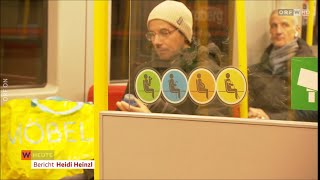 Neue SitzplatzPiktogramme in Wiener Linien Fahrzeugen [upl. by Alrak233]