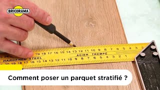 Comment poser un parquet stratifié   Bricorama [upl. by Griff572]