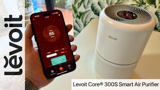 Levoit Core 300S Smart Air Purifier  the Best for Fighting Allergies and Purifying the Home [upl. by Haimerej]