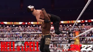 WWE 2K22  Bobby Lashley Vs Slapjack  Hell In A Cell 2020  PS5 [upl. by Herc]