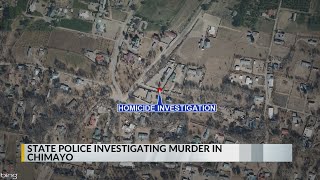 New Mexico State Police investigate murder in Chimayo [upl. by Herson]