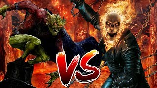 Ghost Rider VS Etrigan the Demon  Who Wins [upl. by Ettesus]