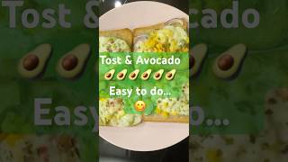 ‼️🍞🍞Tost amp Avocado🥑🥑‼️ Easy to do tost avocadodelicious [upl. by Bohman]