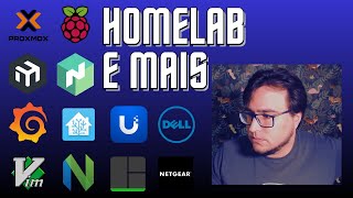 Meu Homelab  Proxmox Nomad Home Assistant Raspberry Pi e mais [upl. by Atirehc]