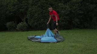 REDCAMP 2 3 Person instant tents for camping using guides [upl. by Parlin]