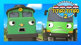 TITIPO S2 Full Compilation l Train Cartoons For Kids  Titipo the Little Train l TITIPO TITIPO 2 [upl. by Sofie376]