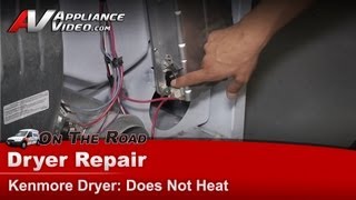 Kenmore Dryer Repair  Does Not Heat  Element Diagnostic amp Troubleshooting [upl. by Nosna307]