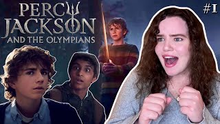 Watching Percy Jackson for the first time without reading the books episode 1 reaction amp commentary [upl. by Llerut929]