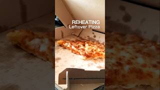 How to reheat leftover pizza without oven Pizza Reheating [upl. by Aokek193]