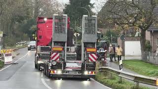 Niederkrüchten Traktorhänger kippt um  Straße über Stunden blockiert [upl. by Averyl]