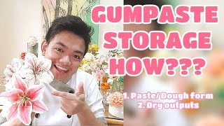 HOW TO STORE GUMPASTE or SUGARPASTE protect from humidity Vlog 17 by marckevinstyle [upl. by Anitnerolf]