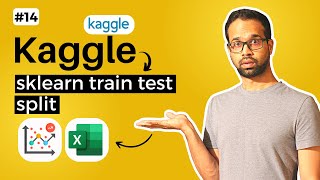 Kaggle Titanic Problem using Excel 14  sklearn train test split Kunaal Naik [upl. by Ahsain]