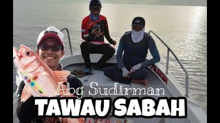 Abg Sudir kaki pancing di laut Tawau Sabah Tawau memang best [upl. by Richie352]