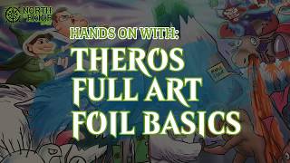 Hands on with Theros Beyond Death foil full art basics [upl. by Dolorita]