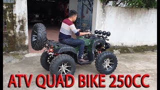 Test and review ATV Quad Bike 250cc [upl. by Korman]