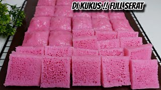 4 bahan utama tanpa mixer anti ribetcuma di kukus pasti berhasil  resep kue apem tepung beras [upl. by Romelle]