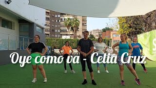 Oye como va  Celia Cruz coreografia zumbafitness zumbadance zumbaclass [upl. by Aube]