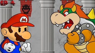 Mario vs Bowser Battle in Bowsers Castle mariovsbowser mario whowillwin [upl. by Laehpar]