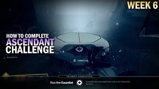 How to Complete an Ascendant Challenge Week 6  Powerful Engram Reward Destiny 2 [upl. by Adnilem]