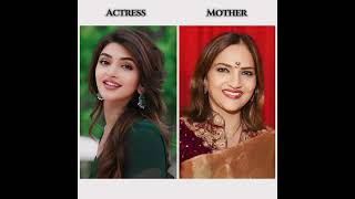 South Actress Their Mother ❤️😊 l rashmika samantha kajalaggarwal keerthysuresh kirtishetty [upl. by Boyden175]