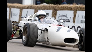 Goodwood Festival of Speed 2024 角田裕毅選手 × Honda RA272 [upl. by Aztinay626]