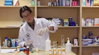 HOSA Pharmacy Skill IV Compounding an Oral Suspension [upl. by Bobseine]