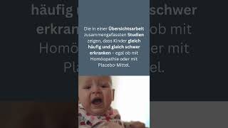 Homöopathie Hilft sie Kindern bei Erkältungen [upl. by Ylle]