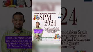 Jadual SPM 2024 [upl. by Ecienaj]