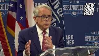 Ohio Gov Mike DeWine says Springfield bomb threats are ‘hoaxes’ coming from ‘overseas’ [upl. by Neumeyer]