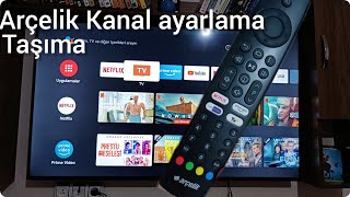 Arçelik android tv kanal arama [upl. by Aneeras637]